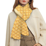 Vanilla Ice Cream Melted Print Scarf