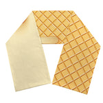 Vanilla Ice Cream Melted Print Scarf