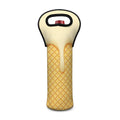 Vanilla Ice Cream Melted Print Single Neoprene Wine Tote