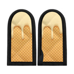 Vanilla Ice Cream Melted Print Skillet Handle Cover