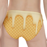Vanilla Ice Cream Melted Print Women's Panties