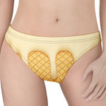 Vanilla Ice Cream Melted Print Women's Thong