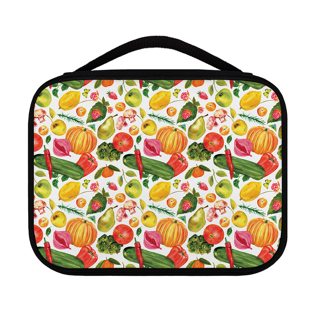 Vegan Fruits And Vegetables Print Classic Bible Case