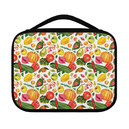 Vegan Fruits And Vegetables Print Classic Bible Case