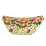 Vegan Fruits And Vegetables Print Fanny Pack