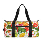 Vegan Fruits And Vegetables Print Gym Bag