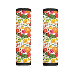 Vegan Fruits And Vegetables Print Handle Covers