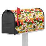 Vegan Fruits And Vegetables Print Mailbox Cover