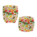 Vegan Fruits And Vegetables Print Office Chair Cover