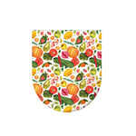Vegan Fruits And Vegetables Print Toilet Lid Cover