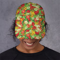 Vegan Pattern Print Baseball Cap