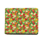 Vegan Pattern Print Bifold Wallet