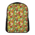 Vegan Pattern Print Casual Backpack