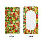 Vegan Pattern Print Changing Pad Cover