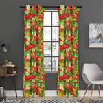 Vegan Pattern Print Curtain