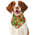 Vegan Pattern Print Dog Bandana