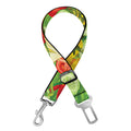 Vegan Pattern Print Dog Seat Belt