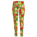 Vegan Pattern Print High-Waisted Pocket Leggings