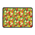 Vegan Pattern Print Kitchen Mat