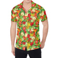 Vegan Pattern Print Men's Shirt