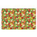 Vegan Pattern Print Polyester Doormat