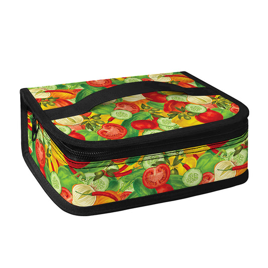 Vegan Pattern Print Small Lunch Bag