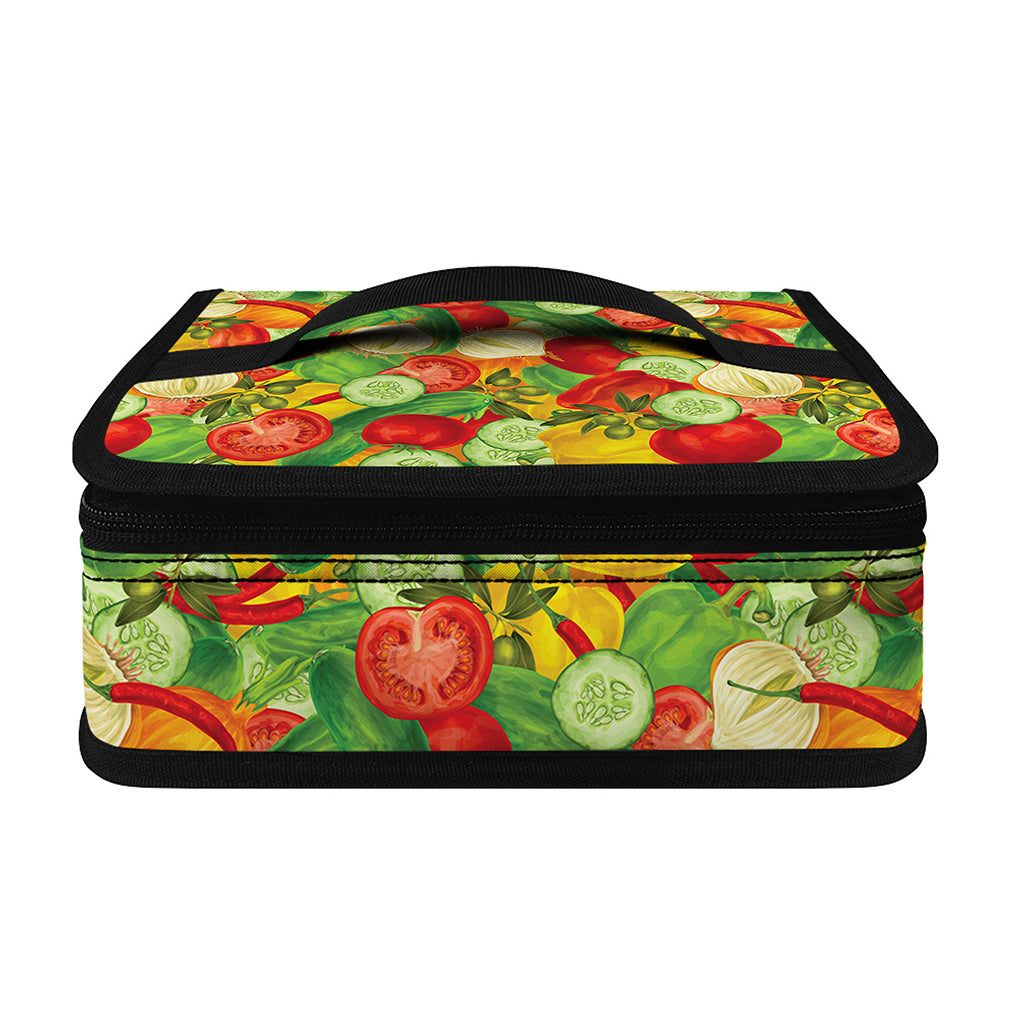 Vegan Pattern Print Small Lunch Bag