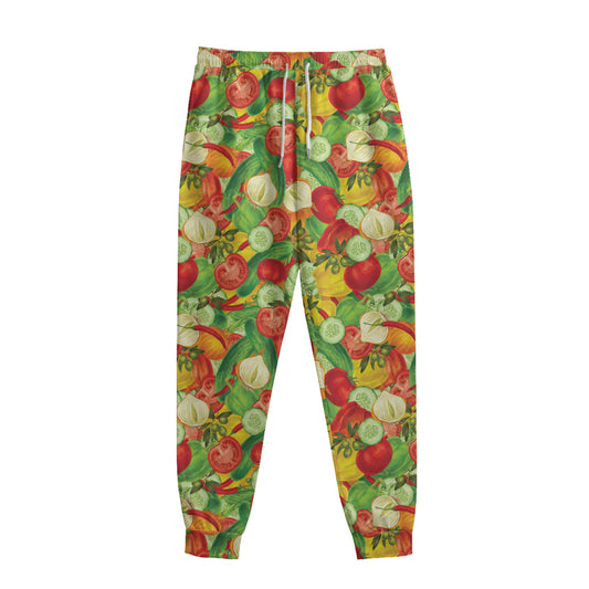 Vegan Pattern Print Sweatpants
