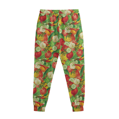 Vegan Pattern Print Sweatpants