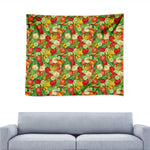 Vegan Pattern Print Tapestry
