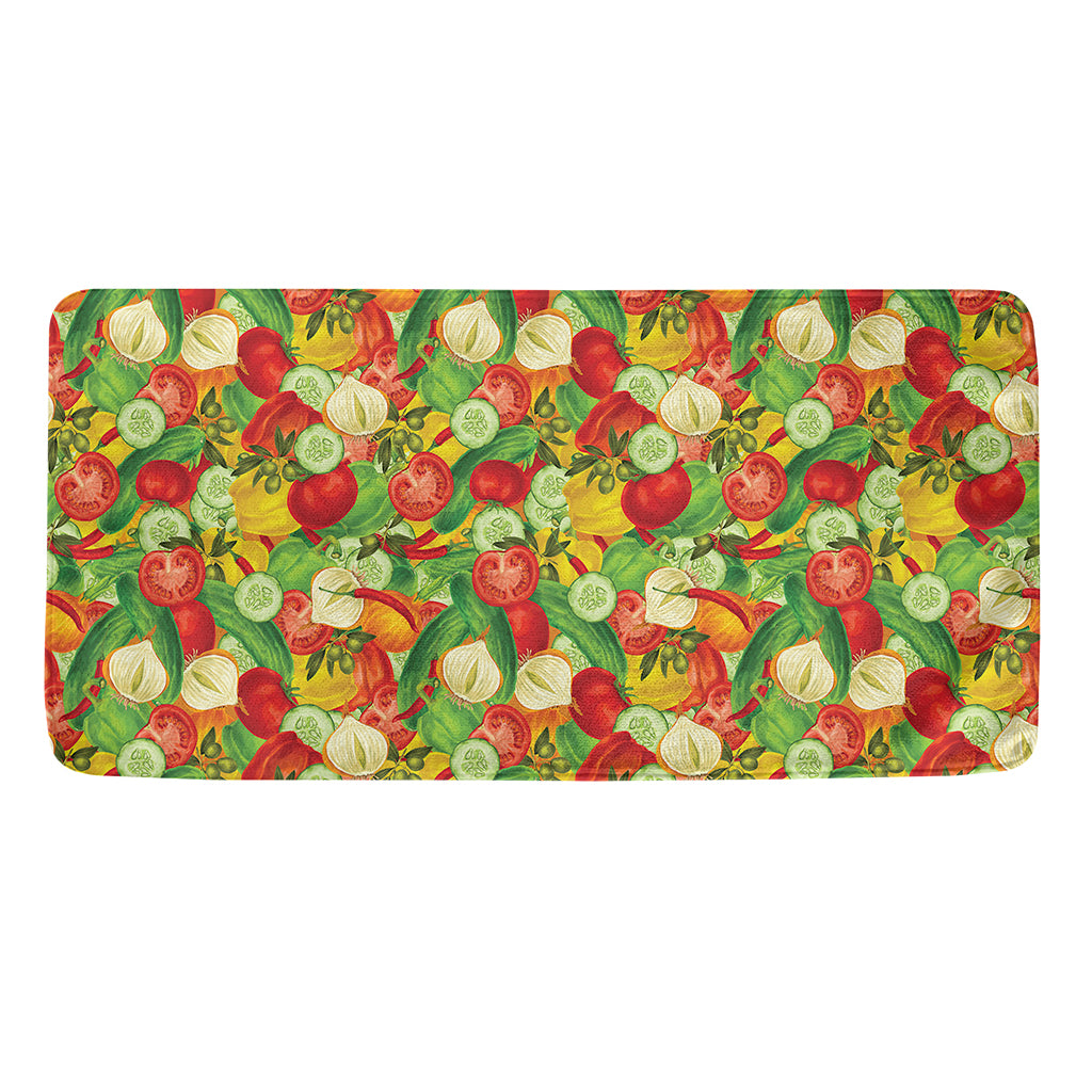 Vegan Pattern Print Towel