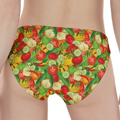 Vegan Pattern Print Women's Panties