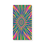 Vibrant Psychedelic Optical Illusion Baby Crib Sheet