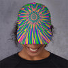 Vibrant Psychedelic Optical Illusion Baseball Cap