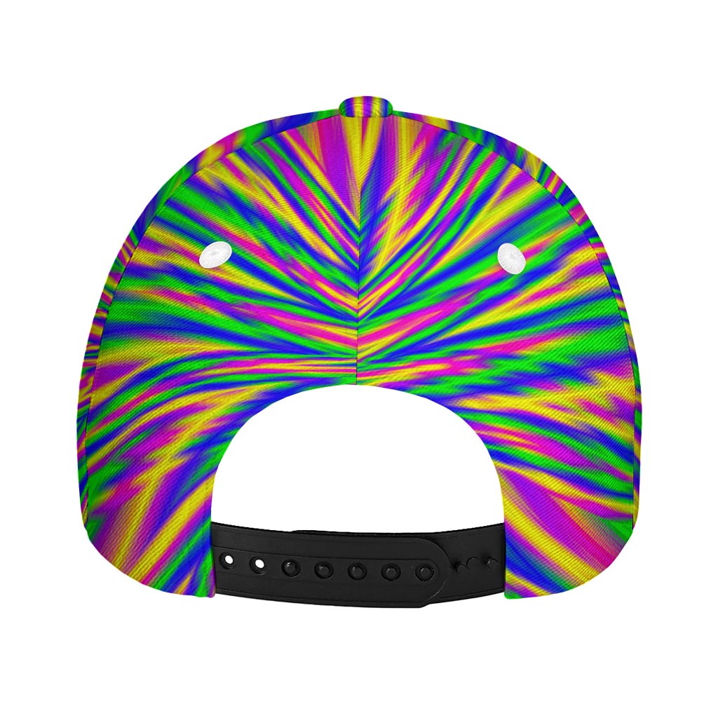 Vibrant Psychedelic Optical Illusion Baseball Cap