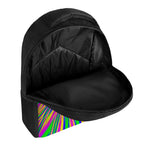Vibrant Psychedelic Optical Illusion Casual Backpack