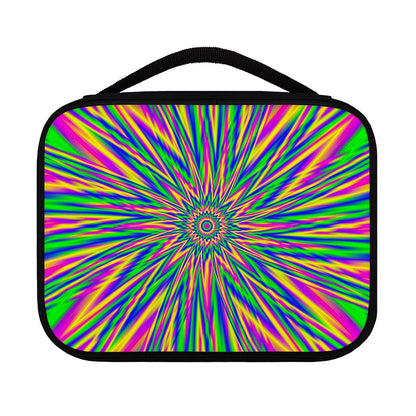 Vibrant Psychedelic Optical Illusion Classic Bible Case