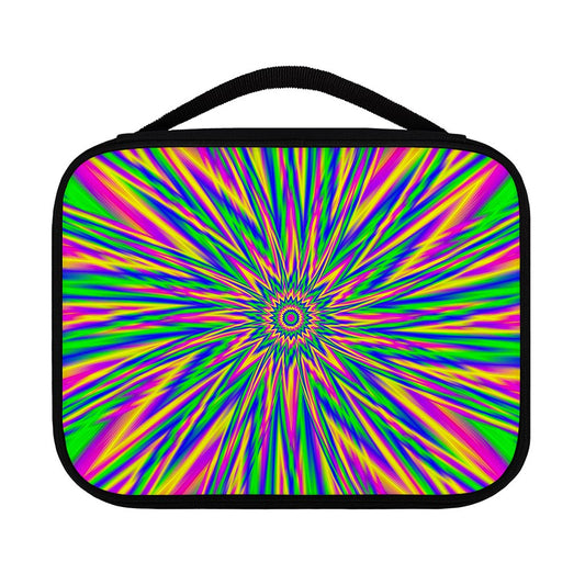 Vibrant Psychedelic Optical Illusion Classic Bible Case