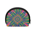 Vibrant Psychedelic Optical Illusion Coin Purse