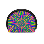 Vibrant Psychedelic Optical Illusion Coin Purse
