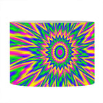 Vibrant Psychedelic Optical Illusion Drum Lamp Shade