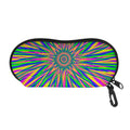 Vibrant Psychedelic Optical Illusion Glasses Case