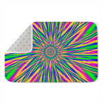 Vibrant Psychedelic Optical Illusion Indoor Door Mat