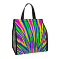 Vibrant Psychedelic Optical Illusion Insulated Lunch Tote