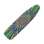 Vibrant Psychedelic Optical Illusion Ironing Board Cover