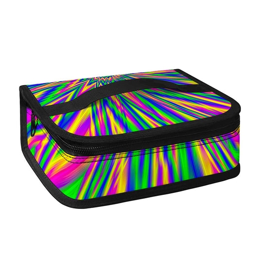Vibrant Psychedelic Optical Illusion Small Lunch Bag