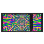 Vibrant Psychedelic Optical Illusion Trifold Wallet