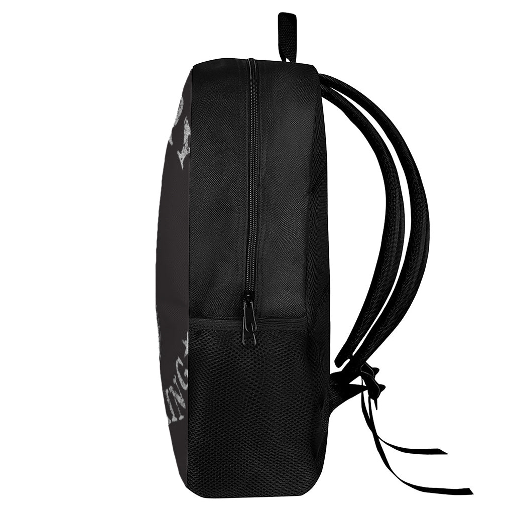 Victory King Of Boxing Print 17 Inch Backpack