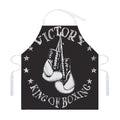 Victory King Of Boxing Print Adjustable Apron