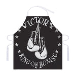 Victory King Of Boxing Print Adjustable Apron
